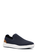 Derimod Zero Men's Navy Blue Fabric Sneaker | Derimod Derimod Zero Men's Navy Blue Fabric Sneaker | Derimod