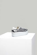 Women's Leather Sports Shoes with Star Staple Detail | Derimod Women's Leather Sports Shoes with Star Staple Detail | Derimod