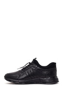 Male Black Lace-up Leather Sneaker | Derimod Male Black Lace-up Leather Sneaker | Derimod