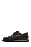 Men's Black Lace Up Leather Casual Shoes | Derimod Men's Black Lace Up Leather Casual Shoes | Derimod