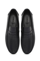 Men's Black Leather Casual Loafer | Derimod Men's Black Leather Casual Loafer | Derimod