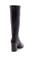 Women's Leather Heeled Boots | Derimod Women's Leather Heeled Boots | Derimod