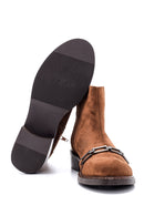 Women's Suede Buckle Detailed Boots | Derimod Women's Suede Buckle Detailed Boots | Derimod