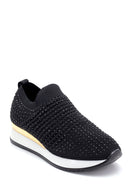 Kadın Taş Detaylı Sneaker | Derimod Kadın Taş Detaylı Sneaker | Derimod
