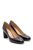 Women's Leather Thick Heeled Shoes | Derimod Women's Leather Thick Heeled Shoes | Derimod