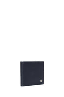 Men's Navy Blue Leather Wallet | Derimod Men's Navy Blue Leather Wallet | Derimod