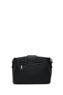 Kadın Siyah Uzun Askılı Çapraz Çanta | Derimod Kadın Siyah Uzun Askılı Çapraz Çanta | Derimod