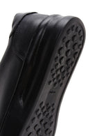 Men's Black Leather Sneaker | Derimod Men's Black Leather Sneaker | Derimod