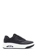 Skechers Erkek Siyah Uno Court Bağcıklı Kalın Tabanlı Sneaker | Derimod Skechers Erkek Siyah Uno Court Bağcıklı Kalın Tabanlı Sneaker | Derimod