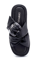 Women's Leather Slippers | Derimod Women's Leather Slippers | Derimod