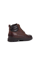 Geox Men's Brown Andalo Lace-Up Leather Boots | Derimod Geox Men's Brown Andalo Lace-Up Leather Boots | Derimod