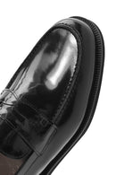 Erkek Siyah Deri Klasik Loafer | Derimod Erkek Siyah Deri Klasik Loafer | Derimod