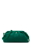 Women's Green Plush Crossbody Bag | Derimod Women's Green Plush Crossbody Bag | Derimod