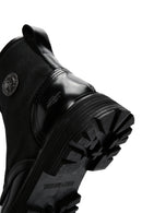 Harley Davidson Men's Black Jesus Exc Laced Leather Boots | Derimod Harley Davidson Men's Black Jesus Exc Laced Leather Boots | Derimod