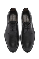 Men's Black Laced Leather Classic Shoes | Derimod Men's Black Laced Leather Classic Shoes | Derimod