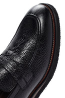 Men's Black Leather Casual Loafer | Derimod Men's Black Leather Casual Loafer | Derimod