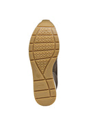 Geox Kadın Vizon Respira Bağcıklı Dolgu Topuklu Deri Sneaker | Derimod Geox Kadın Vizon Respira Bağcıklı Dolgu Topuklu Deri Sneaker | Derimod