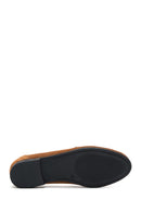 Kadın Taba Süet Deri Loafer | Derimod Kadın Taba Süet Deri Loafer | Derimod