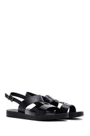 Women's Black Ankle Strap Sandals | Derimod Women's Black Ankle Strap Sandals | Derimod