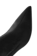 Woman Black Stretch Stiletto Heel Boots | Derimod Woman Black Stretch Stiletto Heel Boots | Derimod