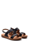 Women's Straw Look Sandals | Derimod Women's Straw Look Sandals | Derimod