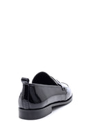 Women's Leather Patent Leather Loafer | Derimod Women's Leather Patent Leather Loafer | Derimod