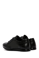 Men's Black Leather Casual Shoes | Derimod Men's Black Leather Casual Shoes | Derimod