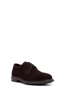 Men's Brown Lace-Up Suede Leather Casual Shoes | Derimod Men's Brown Lace-Up Suede Leather Casual Shoes | Derimod
