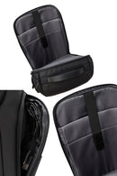 D-Pack Unisex Black Technological Fabric Backpack | Derimod D-Pack Unisex Black Technological Fabric Backpack | Derimod