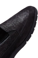 Kadın Siyah Deri Comfort Loafer | Derimod Kadın Siyah Deri Comfort Loafer | Derimod