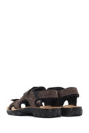 Men's Brown Strapped Nubuck Leather Casual Sandal
| Derimod
Men's Brown Strapped Nubuck Leather Casual Sandal
| Derimod