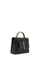 Kadın Siyah Uzun Askılı Kol Çantası | Derimod Kadın Siyah Uzun Askılı Kol Çantası | Derimod