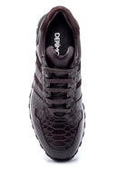 Erkek Deri Kroko Sneaker | Derimod Erkek Deri Kroko Sneaker | Derimod