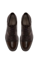 Male Brown Lace-up Leather Casual Shoes | Derimod Male Brown Lace-up Leather Casual Shoes | Derimod
