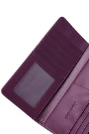 Women's Purple Strap Detailed Wallet | Derimod Women's Purple Strap Detailed Wallet | Derimod
