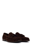 Male Brown Tasselled Suede Casual Loafer | Derimod Male Brown Tasselled Suede Casual Loafer | Derimod