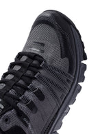 Skechers Men's Grey Summits Lace-Up Thick-Soled Outdoor Boots | Derimod Skechers Men's Grey Summits Lace-Up Thick-Soled Outdoor Boots | Derimod