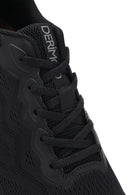Men's Black Lace-Up Thick Sole Sneaker | Derimod Men's Black Lace-Up Thick Sole Sneaker | Derimod