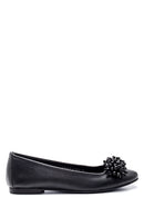 Women's Beaded Detailed Ballerinas | Derimod Women's Beaded Detailed Ballerinas | Derimod