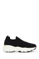 Women's Black Thick Soled Sneaker | Derimod Women's Black Thick Soled Sneaker | Derimod