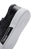 Hammer Jack Men's Black Toscana Leather Sneaker | Derimod Hammer Jack Men's Black Toscana Leather Sneaker | Derimod