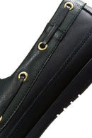 Men's Green Leather Casual Shoes | Derimod Men's Green Leather Casual Shoes | Derimod