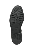 Geox Erkek Siyah Ghete De Piele Bağcıklı Deri Casual Bot | Derimod Geox Erkek Siyah Ghete De Piele Bağcıklı Deri Casual Bot | Derimod