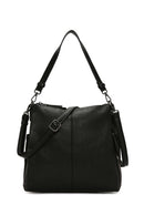 Women's Black Long Strap Shoulder Bag | Derimod Women's Black Long Strap Shoulder Bag | Derimod