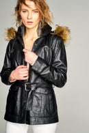 Carla Kadın Deri Ceket | Derimod Carla Kadın Deri Ceket | Derimod