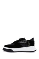 Kadın Siyah Süet Deri Sneaker | Derimod Kadın Siyah Süet Deri Sneaker | Derimod