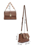 Women's Brown Long Strap Shoulder Bag | Derimod Women's Brown Long Strap Shoulder Bag | Derimod