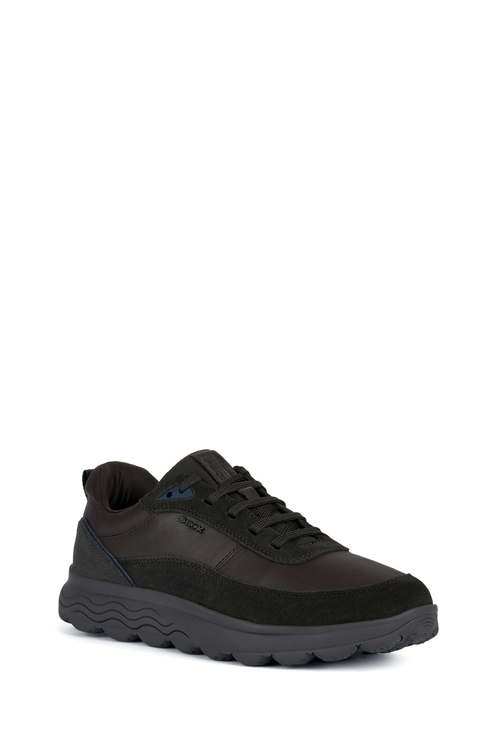 Geox Erkek Kahverengi Spherica Bağcıklı Sneaker