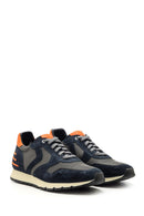 Men's Suede Detailed Sneaker | Derimod Men's Suede Detailed Sneaker | Derimod