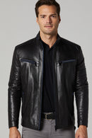 Navas Erkek Deri Ceket | Derimod Navas Erkek Deri Ceket | Derimod